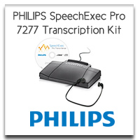 PHILIPS SpeechExec Transcribe Pro 7277 Transcription Kit