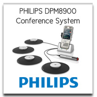 PHILIPS LFH 8900 Conference system  with 4 CONFERENCE MICROPHONES