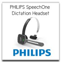 PHILIPS SpeechOne Wireless Dictation Headset (PSM 6300)
